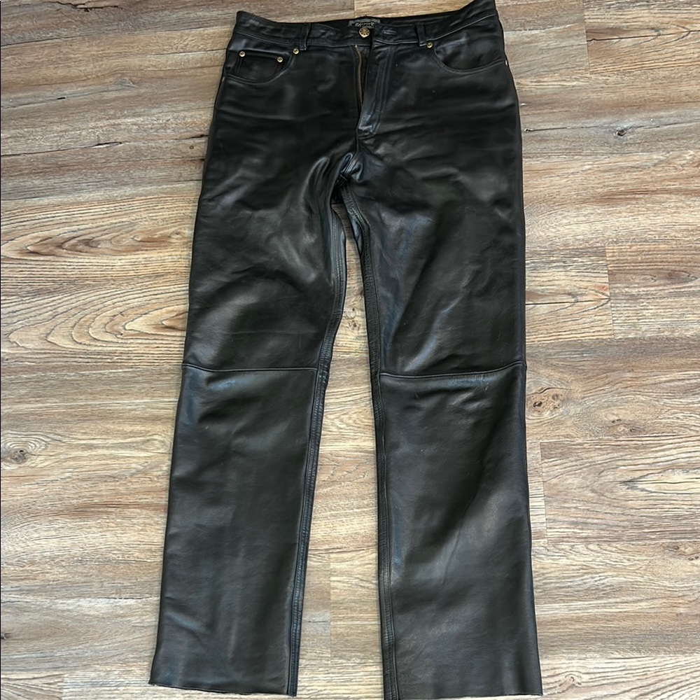 Rhyno Leather Motorcycle Pants
